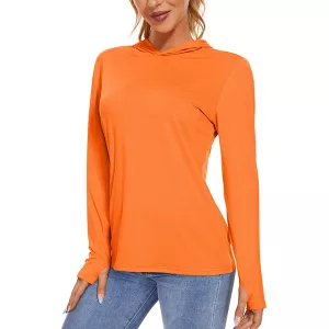 Kapuzenshirt, Sonnenschutzshirt, UV-Schutzshirt, UPF 50-Shirt, Sonnenshirts für Damen, UV-Schutzkleidung, langärmliges Sonnenshirt