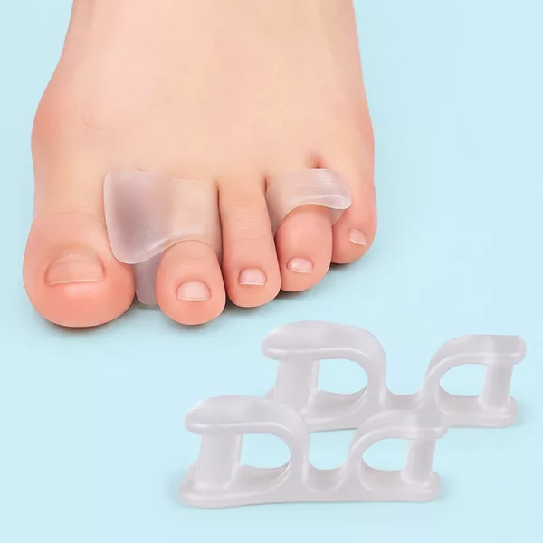 gel toe straightener, toe separator, bunion correction, toe spacer, toe separator, toe spacer, toe straightener, silicone toe separator, toe separator for bunions, toe spacer for bunions