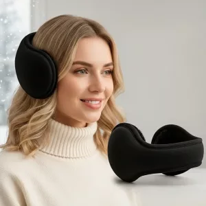 winter earmuffs, fleece earmuffs, ear cover for winter, mens ear warmers, foldable ear muffs for winter, cold weather ear protection