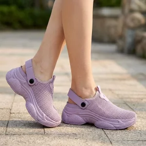 sandals with backstrap