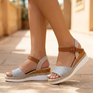 summer wedge sandals, comfortable summer slippers, summer wedge shoes, cute summer wedge sandals