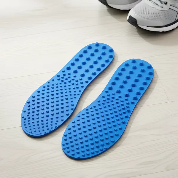 foot massage insoles, acupressure insoles, cushioning inserts, shock absorbing insoles